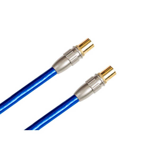 Dcu cable conexión tv 9.5 macho-hembra especial lte 1m