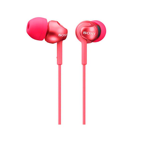 Sony mdrex110lpr rojo auriculares de 
