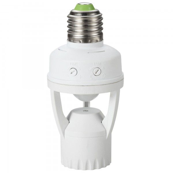 Portalamparas e27 sensor infrarr.6metros Portalamparas e27 sensor infrarr.6metros