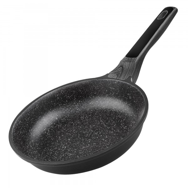 Supréme Sartén aluminio antiadherente apta inducción mango madera 24cm