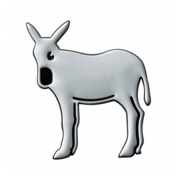 Emblema "ruc català" burro catalán
