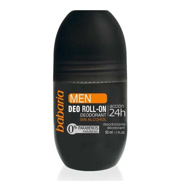 Babaria Men desodorante sin alcohol roll-on 50ml
