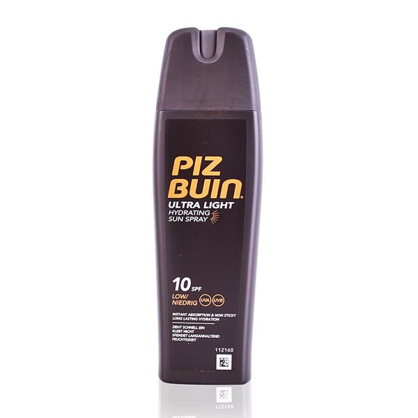 Piz buin ultra light sun spray spf10 200ml vaporizador