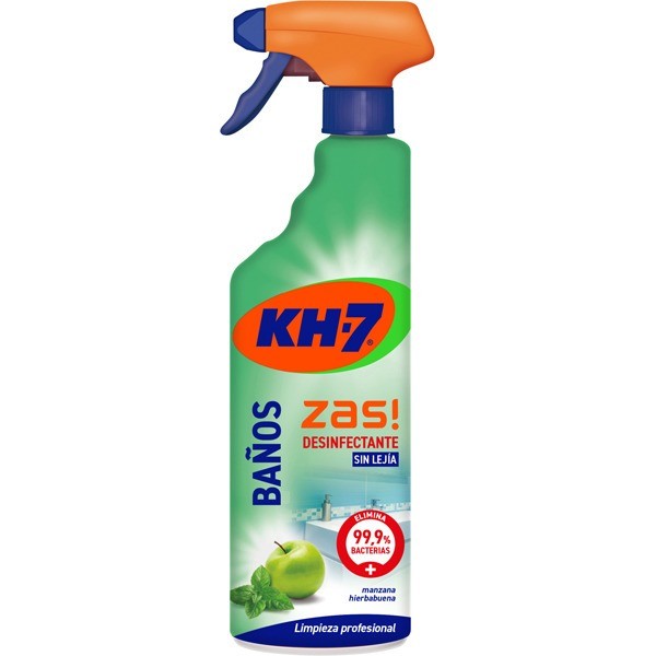 KH-7 ZAS Baños limpiador desinfectante sin lejía spray 750 ml