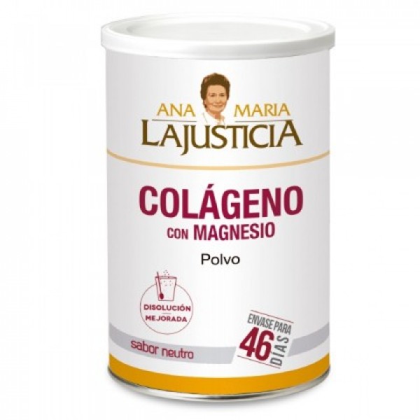 Colageno Con Magnesio Polvo Ana Maria Lajusticia 1 Bote 350 g Sabor Neutro