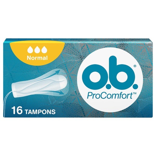 OB ProComfort Tampones Normal fácil colocación 16 uds