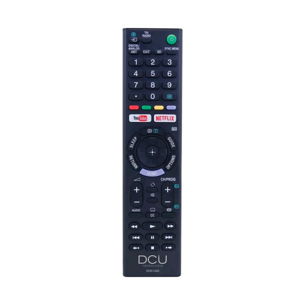 Dcu 30901060 mando a distancia universal para televisores sony lcd/led