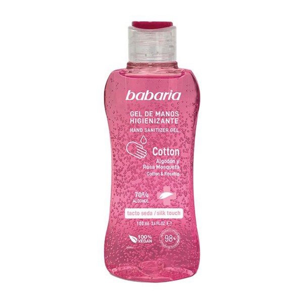 Babaria Cotton gel hidroalcohólico manos higienizante 100ml