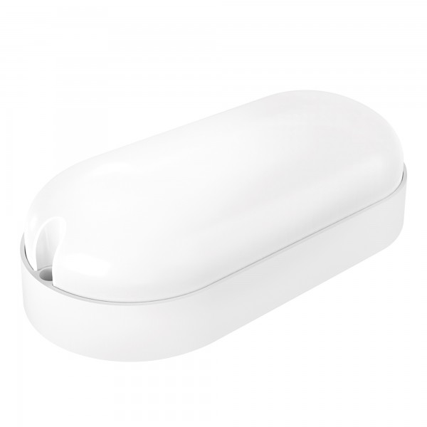 Aplique led oval blanco ext.ip65 7w.neut Aplique led oval blanco ext.ip65 7w.neut