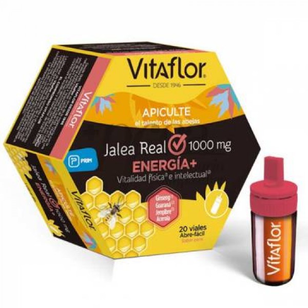 Vitaflor Jalea Real Energia+ 20 Viales 10 ml