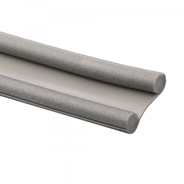Compact Fix Burlete doble gris bajo puerta 1m x 25mm  1 Unidad