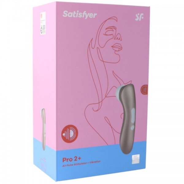 Satisfyer Pro 2 + Air Pulse estimulador succionador de clítoris con vibrador