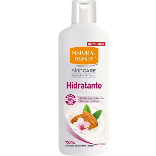 Natural Honey gel de ducha y baño Hidratante Aceite Almendra 750 ml