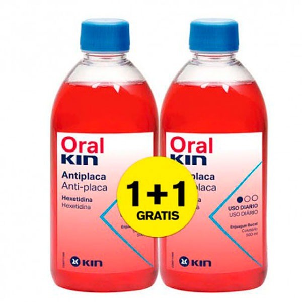 Oralkin Enjuague 2x500 ml Promo