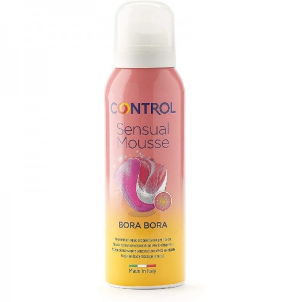 Control Sensual Mousse Bora Bora Masaje Corporal Spray 125 ml