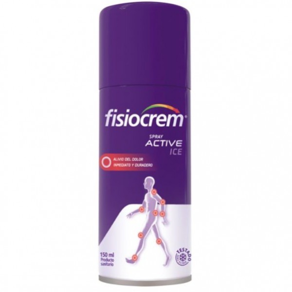 Fisiocrem Spray Active ICE alivio del dolor con efecto frío 150 ml
