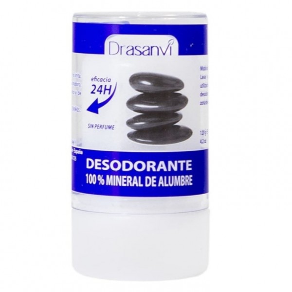 Drasanvi desodorante 100% mineral de alumbre 120g