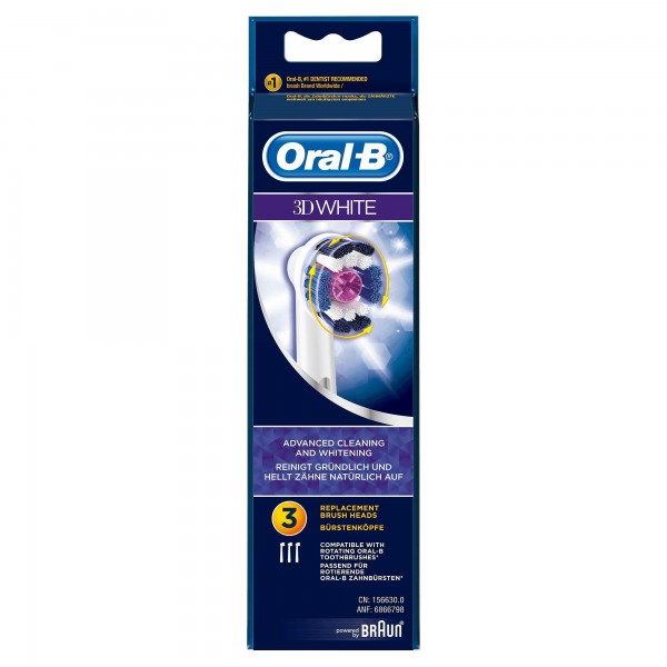 ORAL B 3D WHITE RECAMBIOS 3 UDS