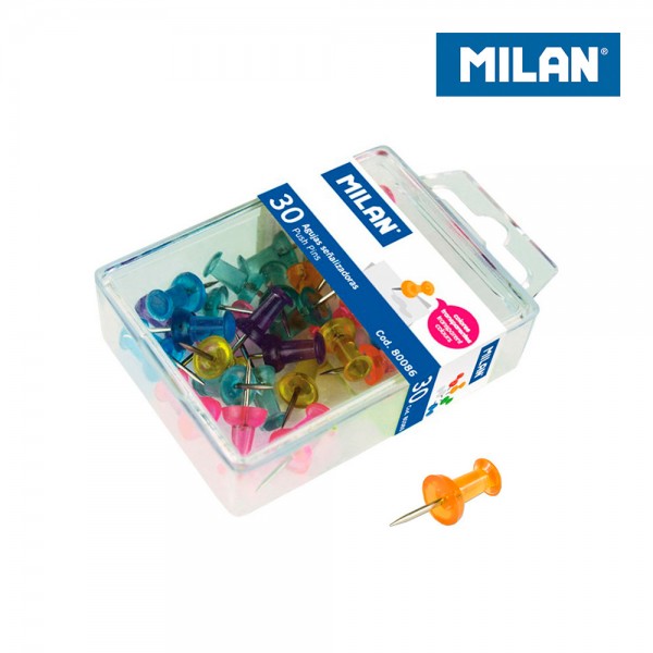Caja con 30 agujas señalizadoras en colores milan