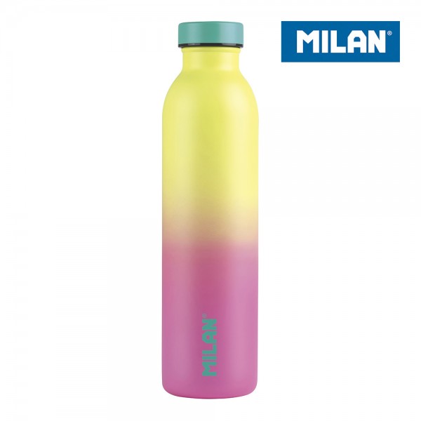 Milan Sunset Amarilla Marino Botella Isotérmica de Acero Inoxidable 304 591ml