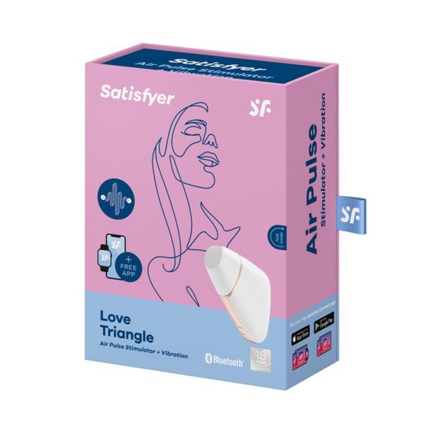 Satisfyer Love Triangle vibrador Air Pulse estimulador