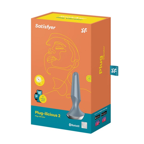 Satisfyer Plug-Ilicious 2 vibrador anal consolador próstata