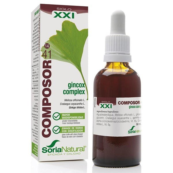 Formula Xxi Composor 41 Gincox 50 ml Soria Natural