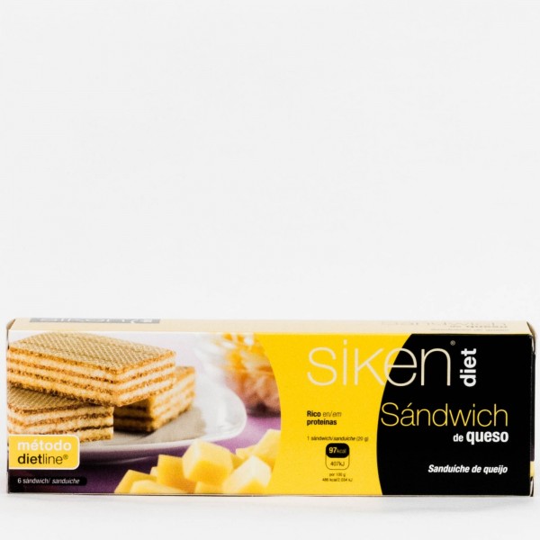 Sikendiet Sandwich Queso 6 Uds