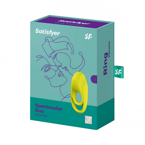 Satisfyer Spectacular Duo anillo vibrador estimulador parejas