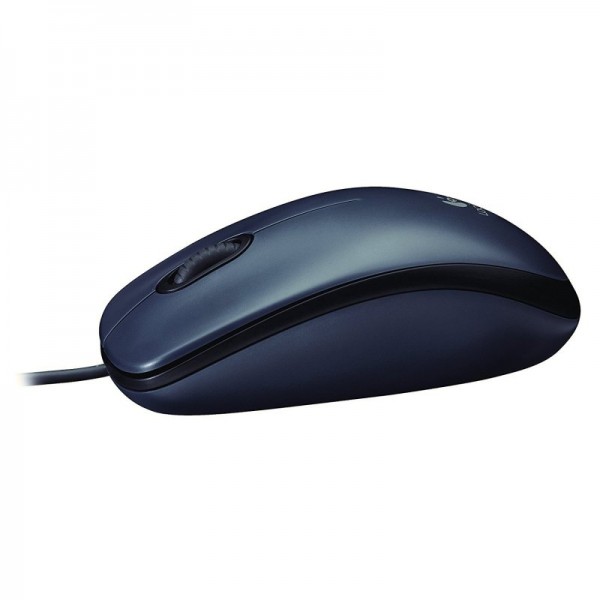 Logitech m90 ratón óptico 1000dpi usb negro