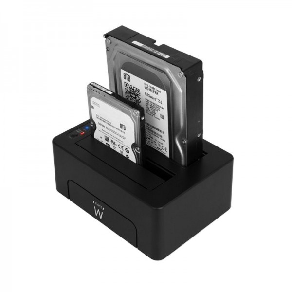 Ewent ew7014 dock station dual 2.5"-3.5" usb 3.1 Ewent ew7014 dock station dual 2.5"-3.5" usb 3.1