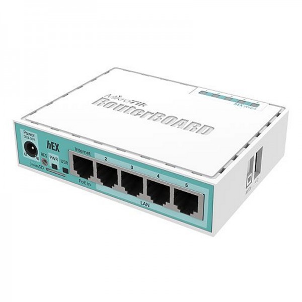 Mikrotik rb750gr3 hex router 5xgb l4