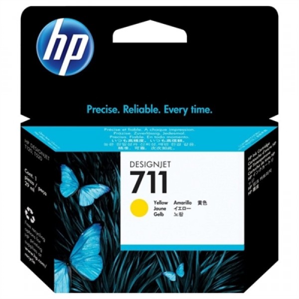 Hp cartucho 711  amarillo Hp cartucho 711  amarillo
