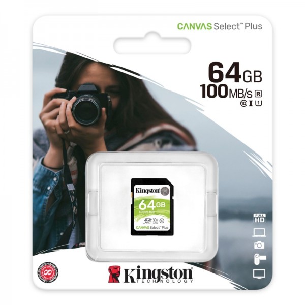 Kingston sds2/64gb sd xc 64gb clase 10
