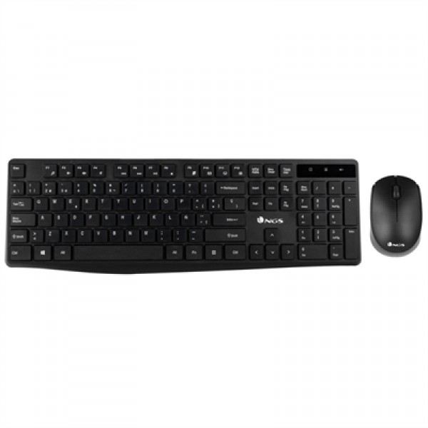 Ngs kit teclado + ratón inalambricos 2,4ghz / tecl