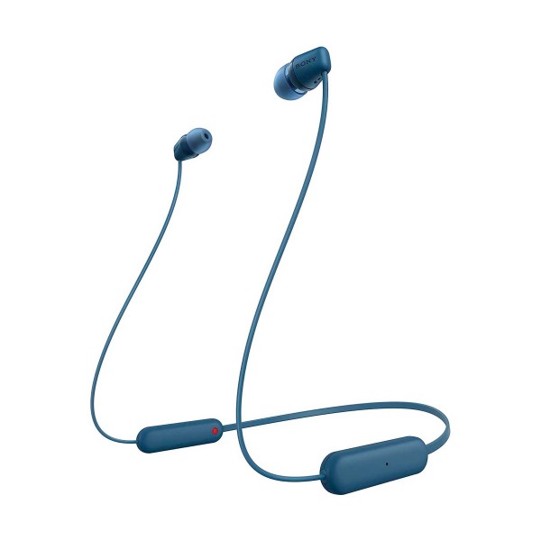 Sony wi-c100 blue / auriculares inear inalámbricos