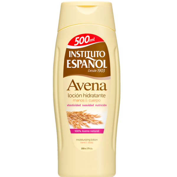 Instituto Español crema Avena Radiant Skin Aclarante loción corporal hidratante 500ml