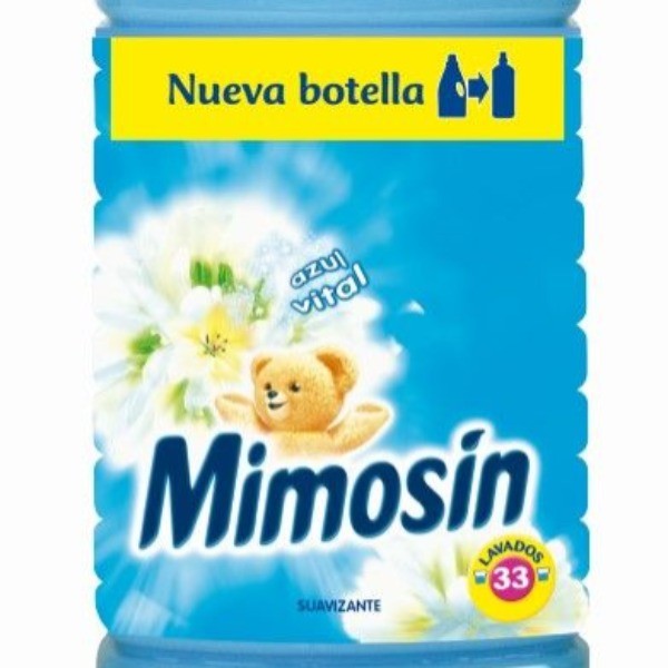 Mimosin Azul Vital Diluido suavizante ropa 33 lavados