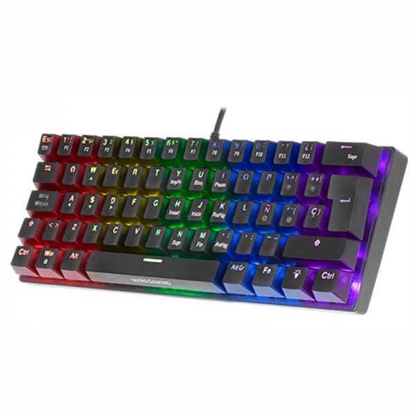Mars gaming t. mecanico mk60 switch red. black