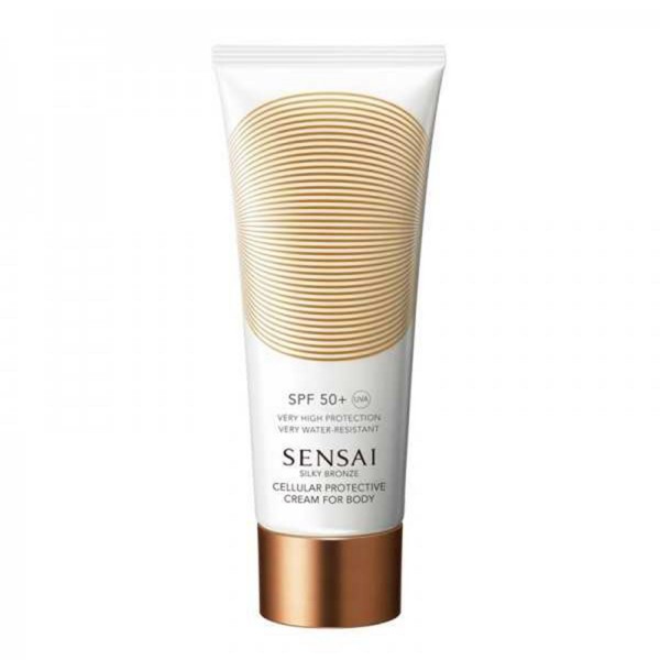 Sensai protector solar corporal spf50 antienvejecimiento crema
