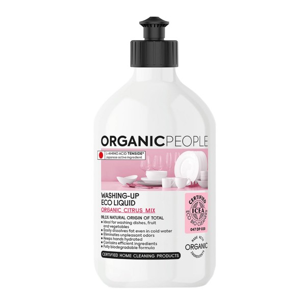 Organic People Cítrico detergente lavavajillas ecológico 500ml