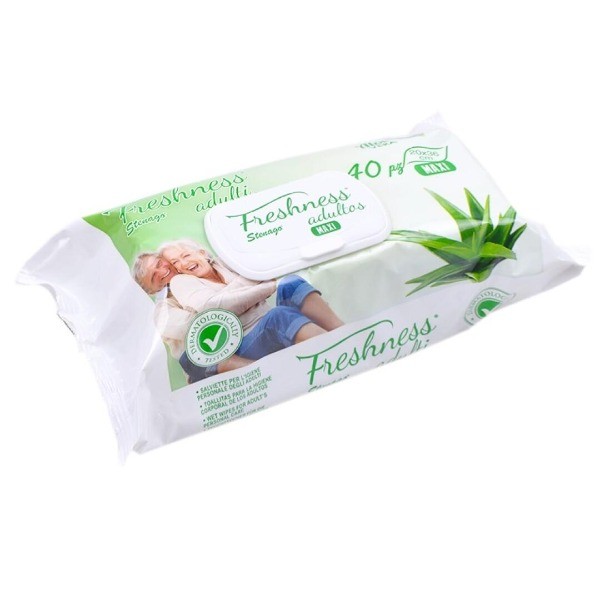 Stenago Freshness toallitas húmedas higiene corporal adulto