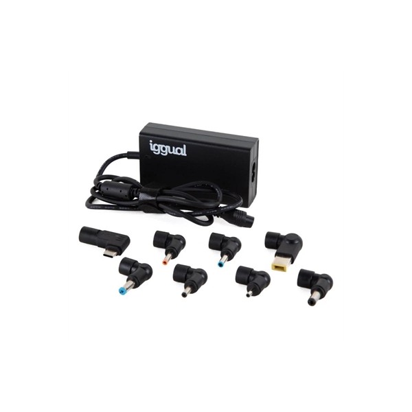 Iggual cargador universal automático cua-c-8t-65w