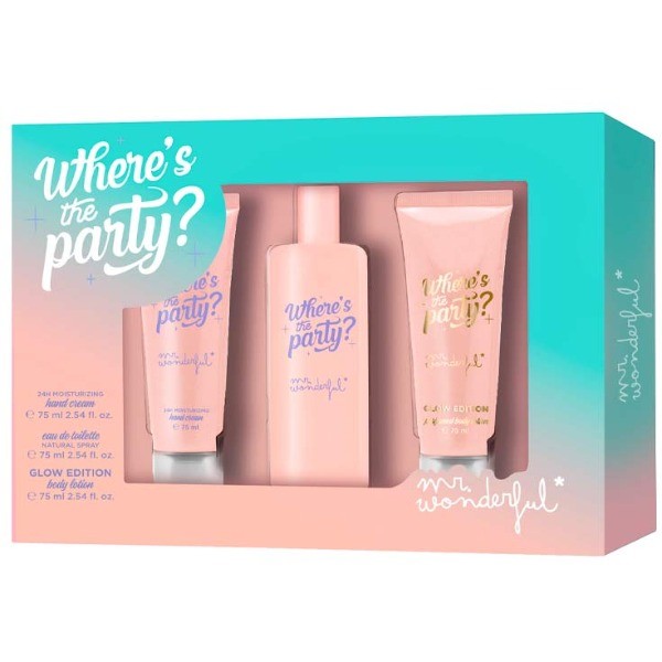 Estuche Perfume MR WONDERFUL Where is the party?