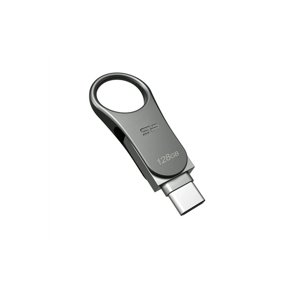 Sp lapiz usb c80 usb-c 3.2 128gb dual metalico