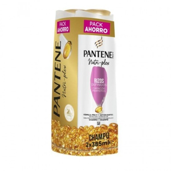 Pantene ProV champú cabello rizos definidos pack 2x385ml