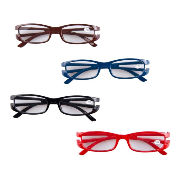 Gafas de lectura con diferentes graduaciones en expositor 480 uds