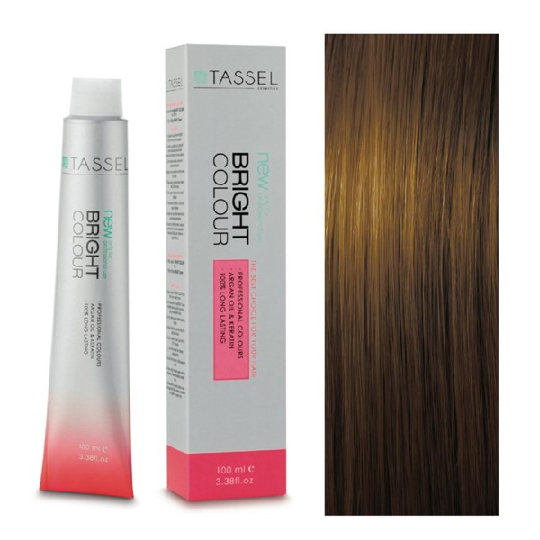 Tassel Bright Colour crema tinte cabello rubio medio marrón Tassel Bright Colour crema tinte cabello rubio medio marrón