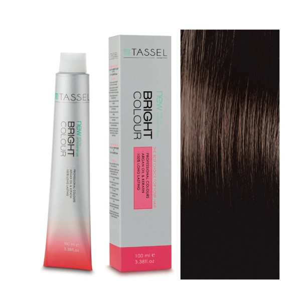 Eurostil new bright colour tinte nº4.77 castaño chocolate 1un