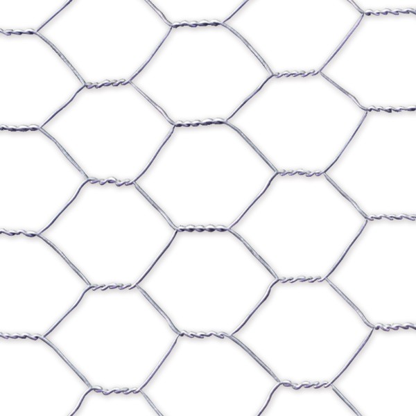 Malla metalica de triple torsion galvanizada cuadro: 19x0,7mm / 1x5m Malla metalica de triple torsion galvanizada cuadro: 19x0,7mm / 1x5m